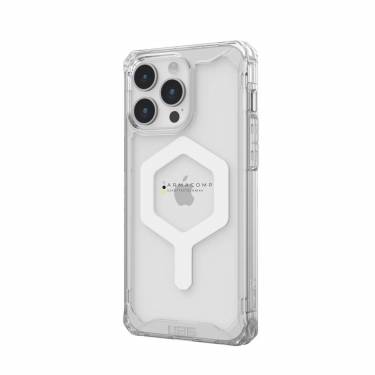 UAG Plyo case for MagSafe iPhone 15 Pro Max Ice/White