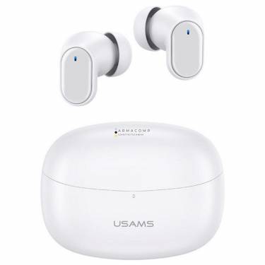 Usams BHUBH02 TWS Bluetooth Headset White