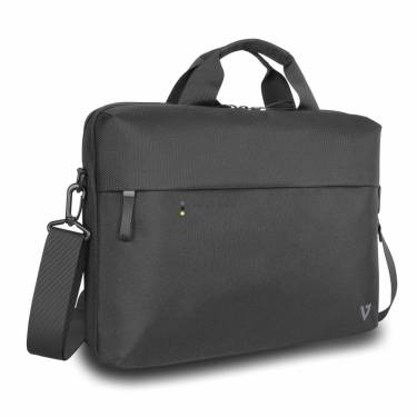 V7 CTP14-ECO2 Eco-Friendly Topload Briefcase Laptop Case 16" Black