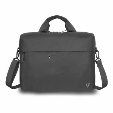 V7 CTP14-ECO2 Eco-Friendly Topload Briefcase Laptop Case 16" Black