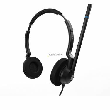 V7 HQ511 Quick Disconnect Call Center Headset Black