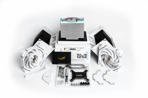 Valkyrie Vind SL125 CPU Cooler White