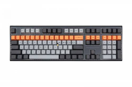 Varmilo VBM109 Bot: Lie USB EC V2 Daisy Gaming Keyboard Gray/Orange HU