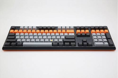 Varmilo VBM109 Bot: Lie USB EC V2 Daisy Gaming Keyboard Gray/Orange HU