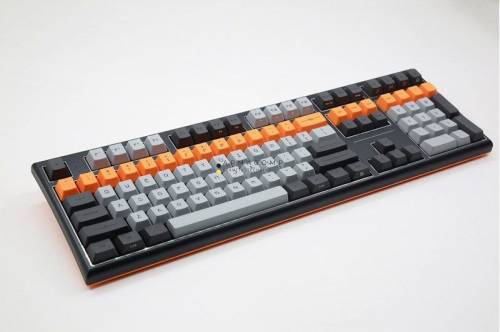 Varmilo VBM109 Bot: Lie USB EC V2 Daisy Gaming Keyboard Gray/Orange HU