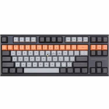 Varmilo VCS88 Bot: Lie USB Cherry MX Red Mechanical Gaming Keyboard Gray/Orange HU