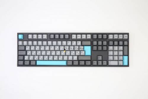 Varmilo VEM109 Moonlight USB EC V2 Iris Mechanical Gaming Keyboard Grey/Blue HU