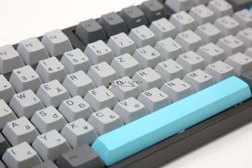 Varmilo VEM109 Moonlight USB EC V2 Iris Mechanical Gaming Keyboard Grey/Blue HU