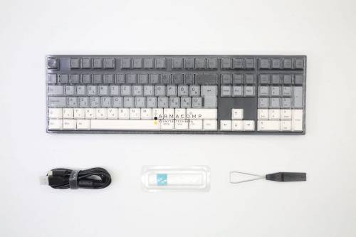 Varmilo VEM109 Yakumo USB EC V2 Daisy Mechanical Gaming Keyboard Grey/White HU