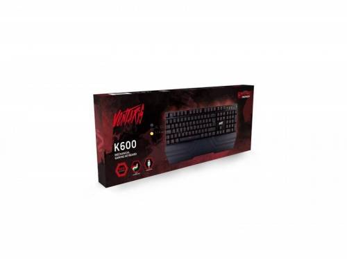 Ventaris K600 Brown mechanical Gamer billentyűzet Black HU