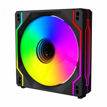 Ventaris VGCF120-3F Tempest RGB Fan 3-pack Black