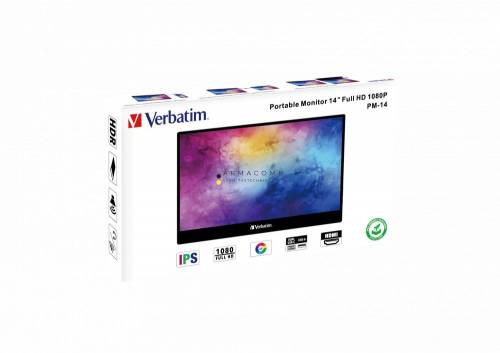 Verbatim 14" PM-14 IPS LED Portable