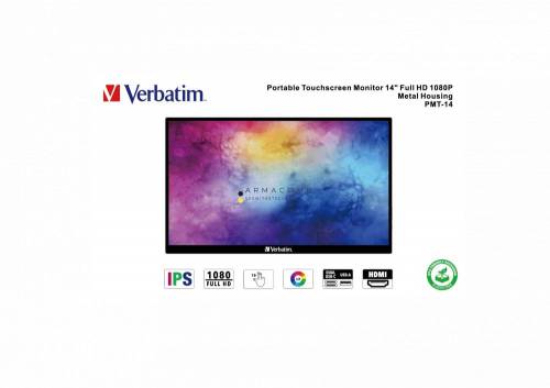 Verbatim 14" PMT-14 IPS LED Portable