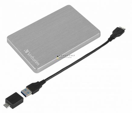 Verbatim 1TB 2,5col USB3.2 Store colncol Go Alu Slim Silver