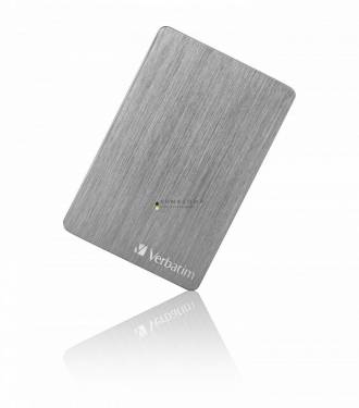 Verbatim 2TB 2,5col USB3.2 Store colncol Go Alu Slim Space Grey