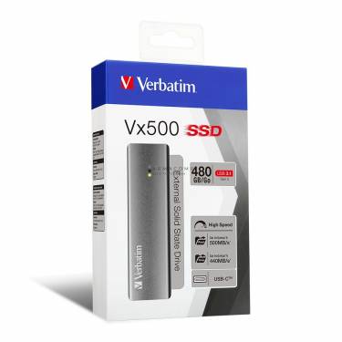 Verbatim 480GB USB 3.2/USB Type-C Vx500 Space Grey