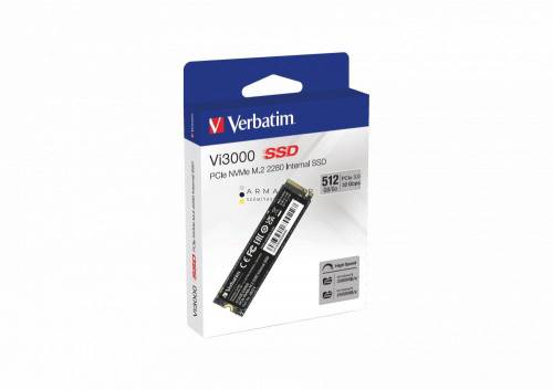 Verbatim 512GB M.2 2280 NVMe Vi3000