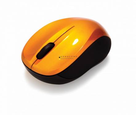 Verbatim Go Nano Wireless Mouse Volcanic Orange