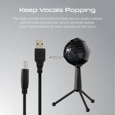 VERTUX Sphere High Sensitivity Microphone Black