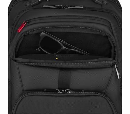 Wenger Meteor 17" Laptop Backpack with Tablet Pocket Black