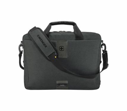 Wenger MX ECO Brief Laptop Briefcase with Tablet Pocket 16" Gray