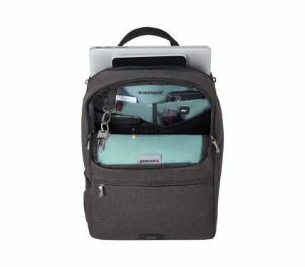 Wenger MX Reload Laptop Backpack with Tablet Pocket 14" Heather Gray