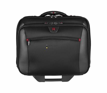 Wenger Potomac 2-Piece Business Set with Comp-U-Roller 17" Black