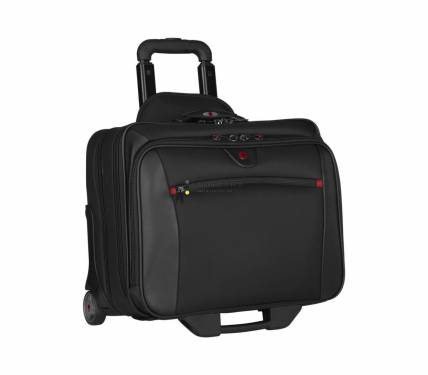 Wenger Potomac 2-Piece Business Set with Comp-U-Roller 17" Black