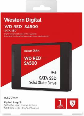 Western Digital 1TB 2,5" SATA3 SA500 NAS Red