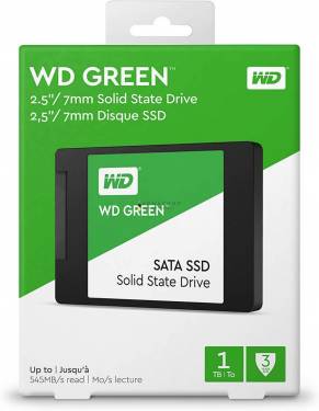 Western Digital 1TB 2,5" SATA3 Green