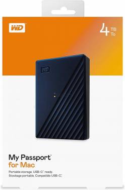 Western Digital 5TB 2,5" USB3.0 My Passport for Mac Midnight Blue