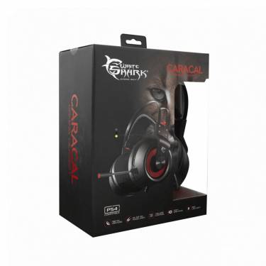 White Shark Caracal Gaming Headset Black/Grey