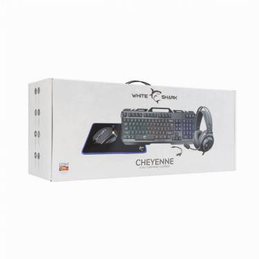 White Shark Cheyenne 4in1 Combo Black HU