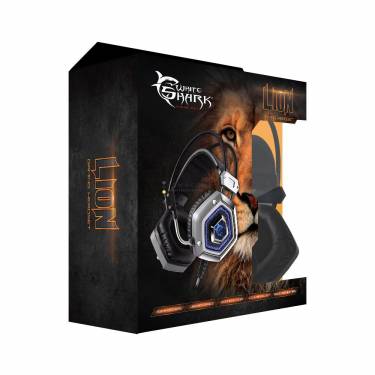 White Shark GH-1841 Lion Gaming Headset Black