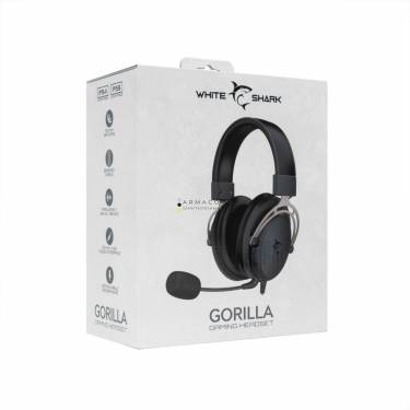 White Shark GH-2341 Gorilla Gaming Headset Black/Grey