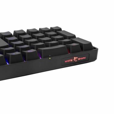 White Shark GK-001114B Gladius RGB Gaming keyboard Black US