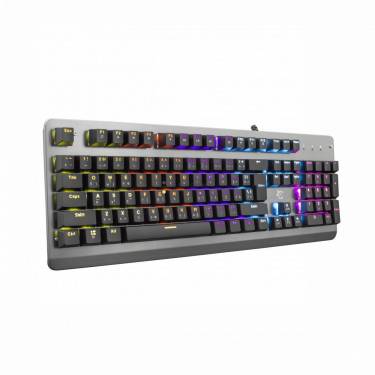 White Shark GK-1926 Legionnaire Mechanical Blue Switch Gaming keyboard Metal/Silver US