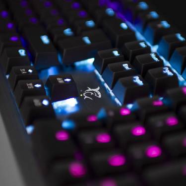 White Shark GK-1926 Legionnaire Mechanical Blue Switch Gaming keyboard Metal/Silver US