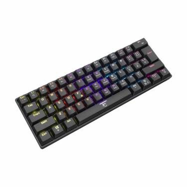 White Shark GK-2022B Shinobi Blue Switches Mechanical 60% Gaming Keyboard Black HU