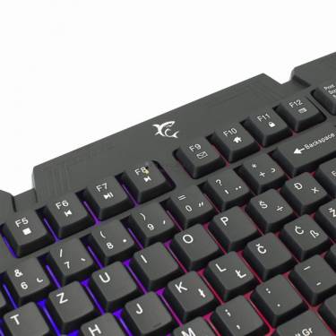 White Shark GK-2105 Dakota RGB Gaming Keyboard Black US