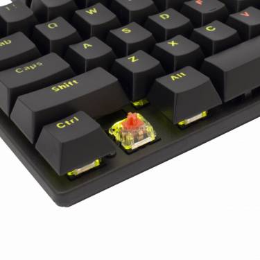 White Shark GK-2106B Commandos Red Switch Mechanical Gaming Keyboard Black US