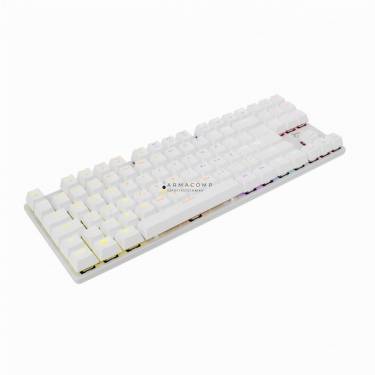 White Shark GK-2106W Commandos Blue Switch Mechanical Gaming Keyboard White HU