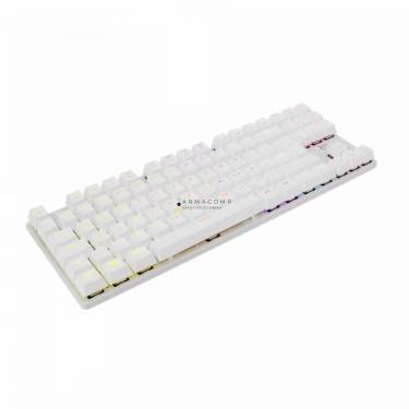 White Shark GK-2106W Commandos Red Switch Mechanical Gaming Keyboard White US