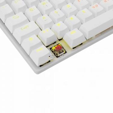 White Shark GK-2106W Commandos Red Switch Mechanical Gaming Keyboard White US