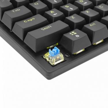 White Shark GK-2107 Commandos Elite Blue Switch Mechanical Gaming Keyboard Black US