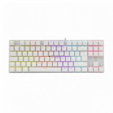 White Shark GK-2107 Commandos Elite Blue Switch Mechanical Gaming Keyboard White US