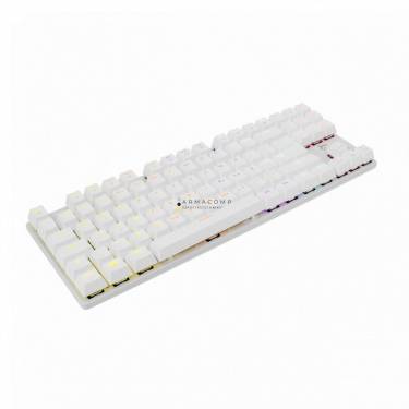 White Shark GK-2107 Commandos Elite Blue Switch Mechanical Gaming Keyboard White US