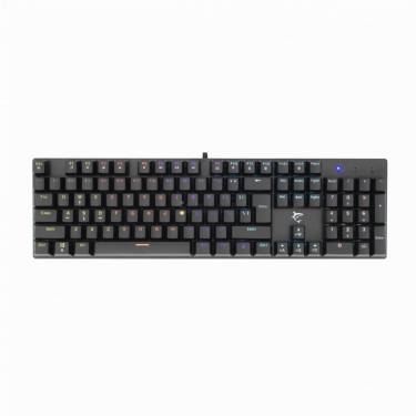 White Shark GK-2107 Commandos Elite Red Switch Mechanical Gaming Keyboard Black US