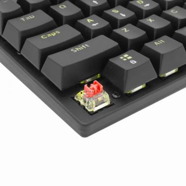 White Shark GK-2107 Commandos Elite Red Switch Mechanical Gaming Keyboard Black US