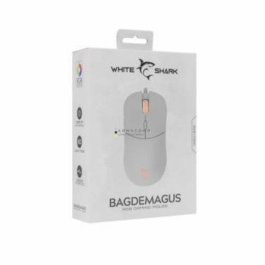 White Shark GM-5010 Bagdemagus RGB Mouse White